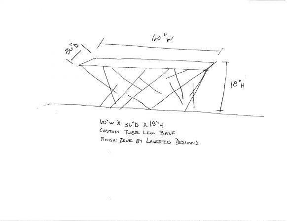 Designer's sketch
